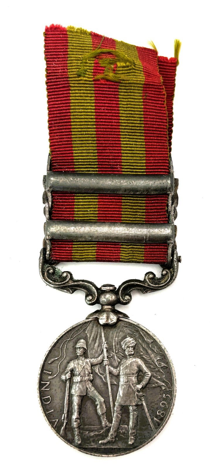 British India General Service Medal Ribbon Samana 1897 Punjab & Frontier 1897-98