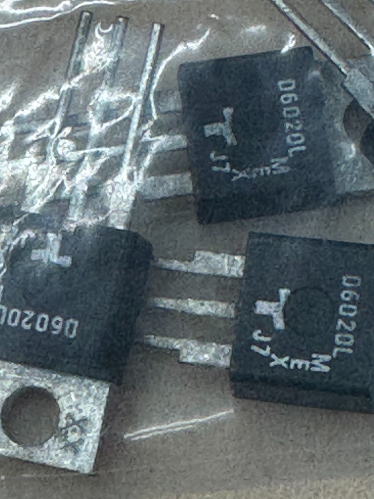 4 pcs Teccor D6020L DIODE GP 600V 12.7A TO220