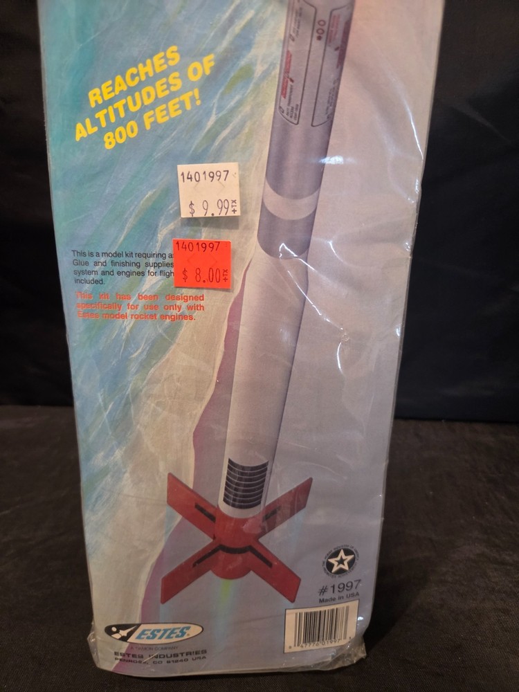 Estes Pathfinder Flying Model Rocket Skill Level 3 EST 1997