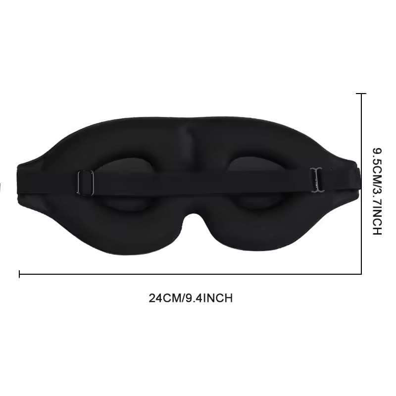 3D Travel Eye Mask Sleeping Soft Breathable Padded Shade Cover Relax Blindfold