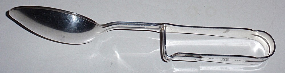 Vintage Silverplated Spring Action Server, Unique!