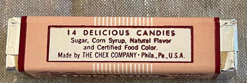 Vintage CHEX CINNAMON CANDY Unopened NOS
