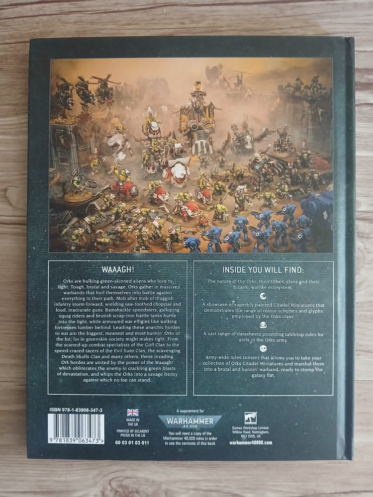 Codex Orks 2021 9th Edition Warhammer 40k