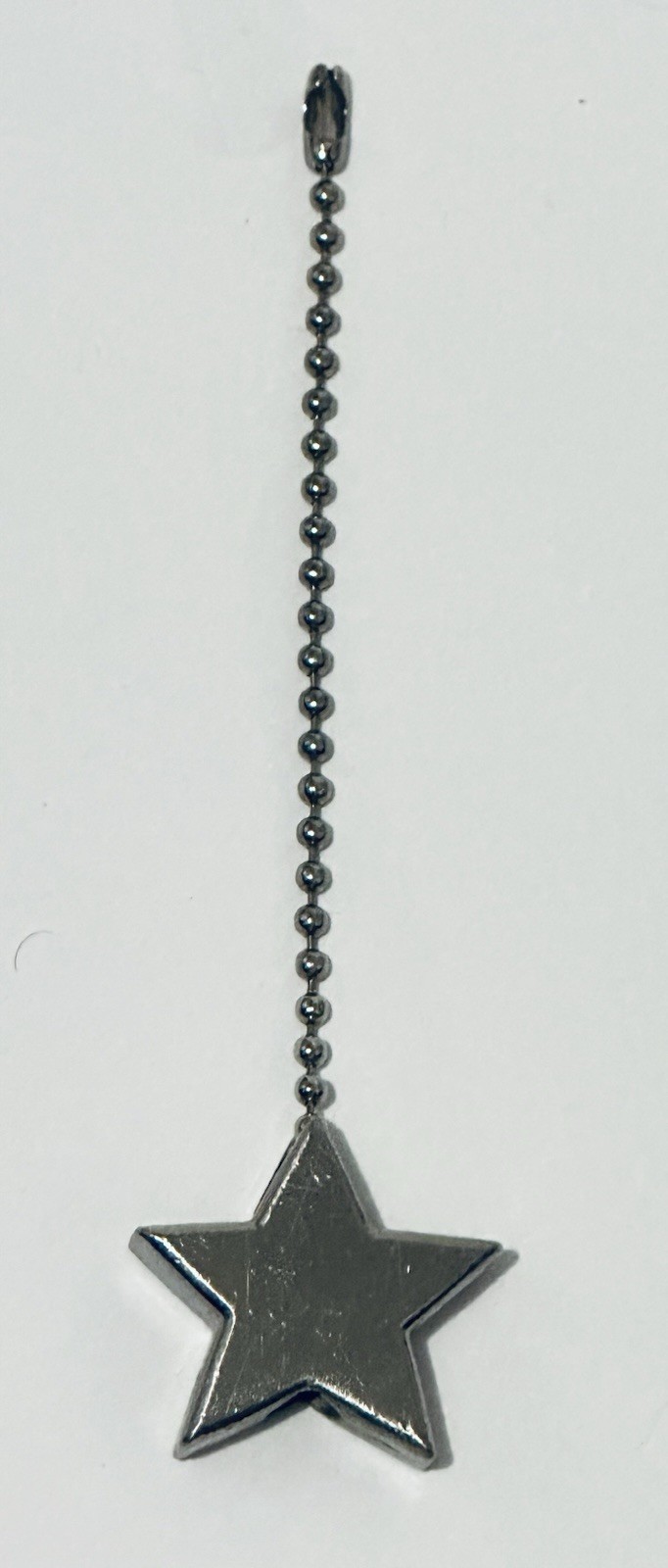 Hunter Discovery Ceiling Fan Pull Switch Pendant Chain Replacement Silver Star