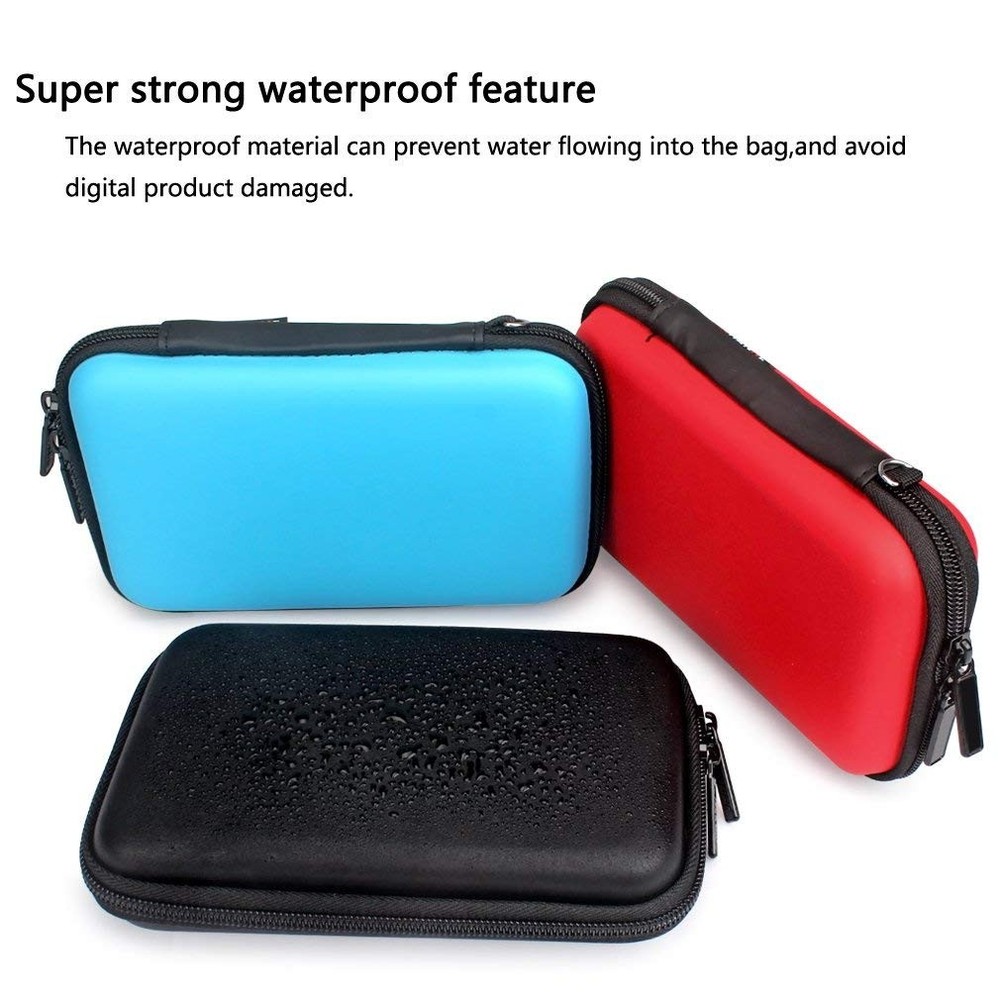 Digital Gadget Case Waterproof Memory Card Case,Designed for External Hard Dr...