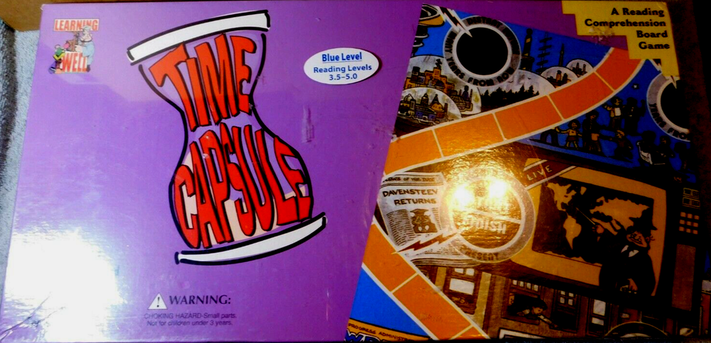 LRN~Game~Learning Well Educational Board Game Time Capsule Reading Comprehension