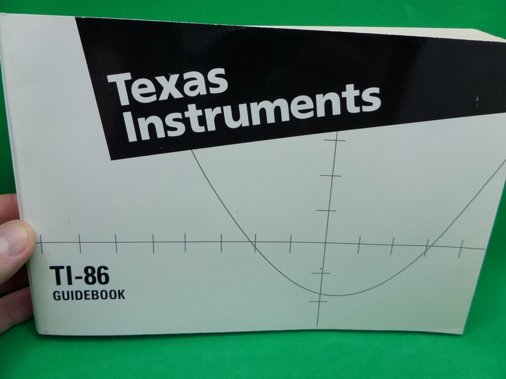 Texas Instruments T1-86 plus graphing calculator