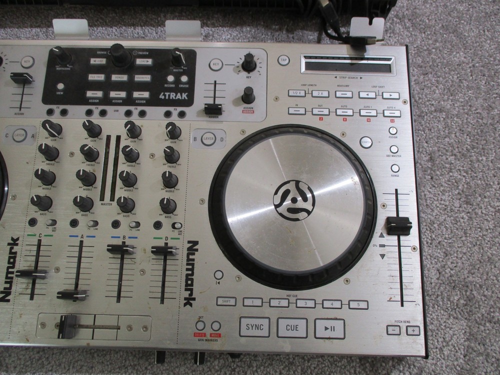 Numark 4 Trak Traktor DJ Board System Controller