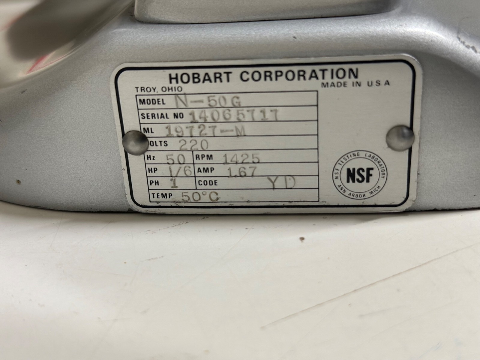 Hobart N50 - stand mixer
