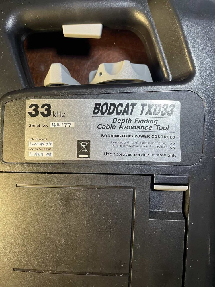 DEPTH FINDING CABLE AVOIDANCE TOOL BODCAT TXD33