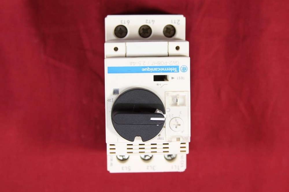 TELEMECNIQUE OVERLOAD RELAY GV2-P06H7 / 2.5-4A MOTOR PROTECTOR