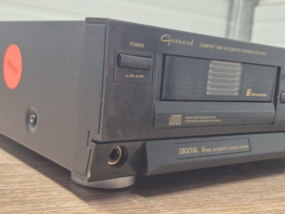 Garrard Gcd 88-6 Six Disc Cd Changer Player