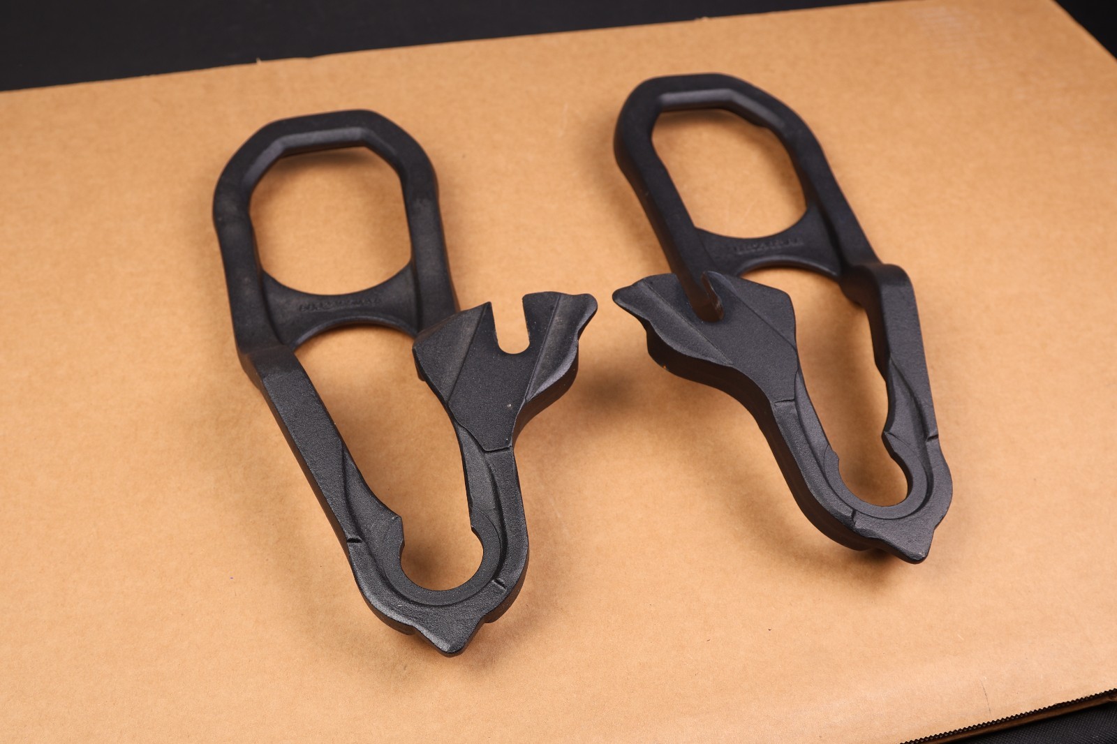 OEM 2019-2026 Dodge Ram 1500 Front Left & Right Side Tow Hook Set Pair BLACK