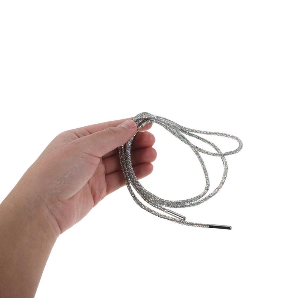 4 Pcs Shiny Shoelaces String Decorations Drawstring for Sweatpants
