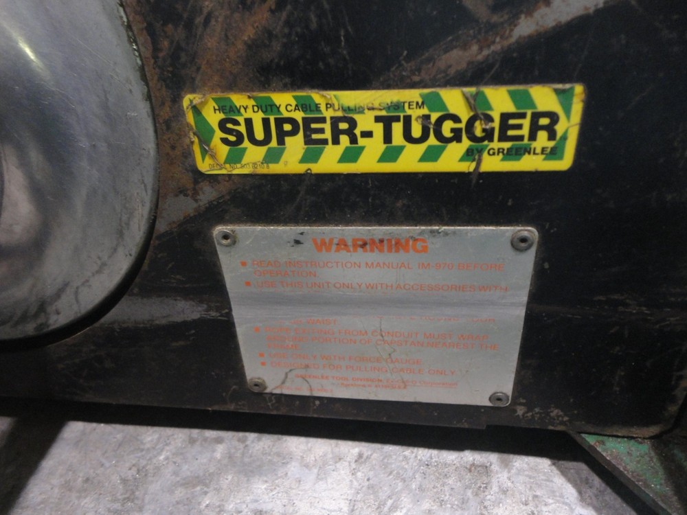 GREENLEE "SUPER" Tugger Cable Puller with all Hardware and Storage Box