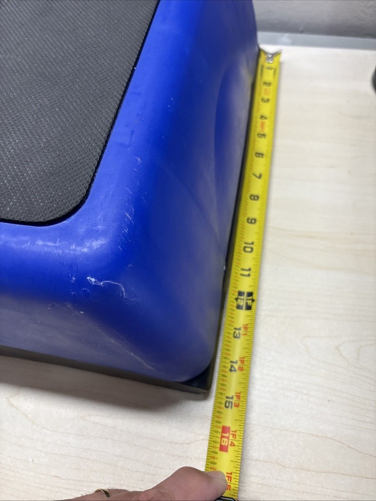 Reebok Professional Aerobic Step (R5STEP05) 5 Level Blue Stepper Riser Exercise