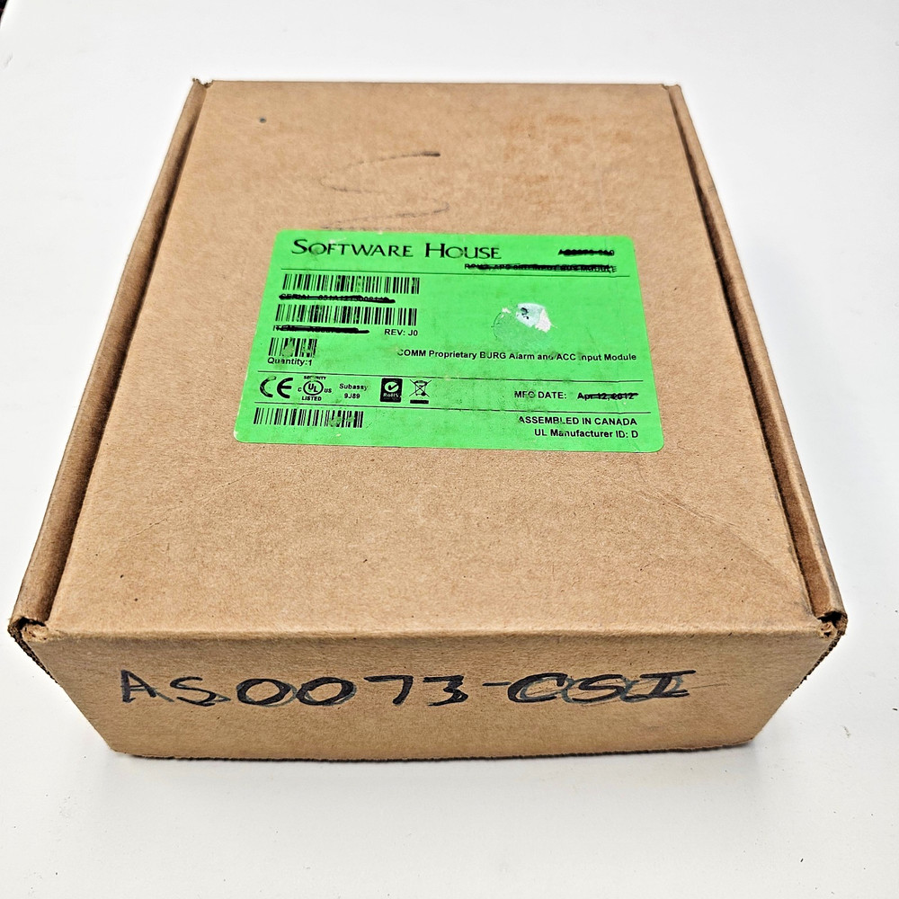 Software House AS0073-CSI I8-CSI input Module NEW (Open Box) Other