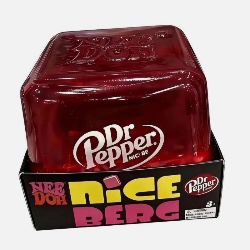 NeeDoh Limited Edition Dr Pepper Nice Cube Suptid Squish