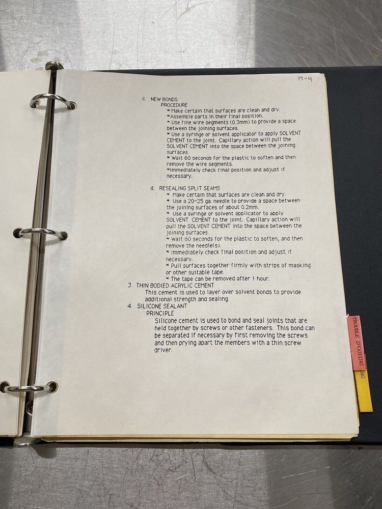 Shel Lab Bactron Anaerobic Environment System - Users Guide / Instruction Book