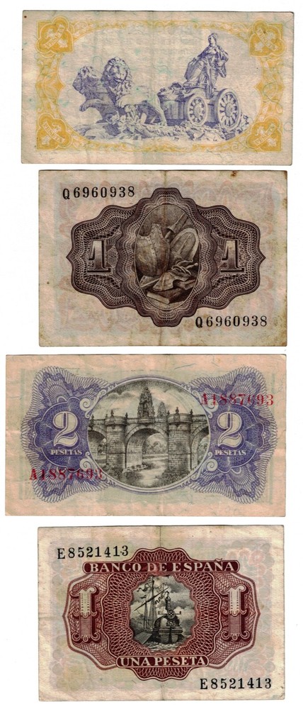 LOT OF SPAIN NOTES