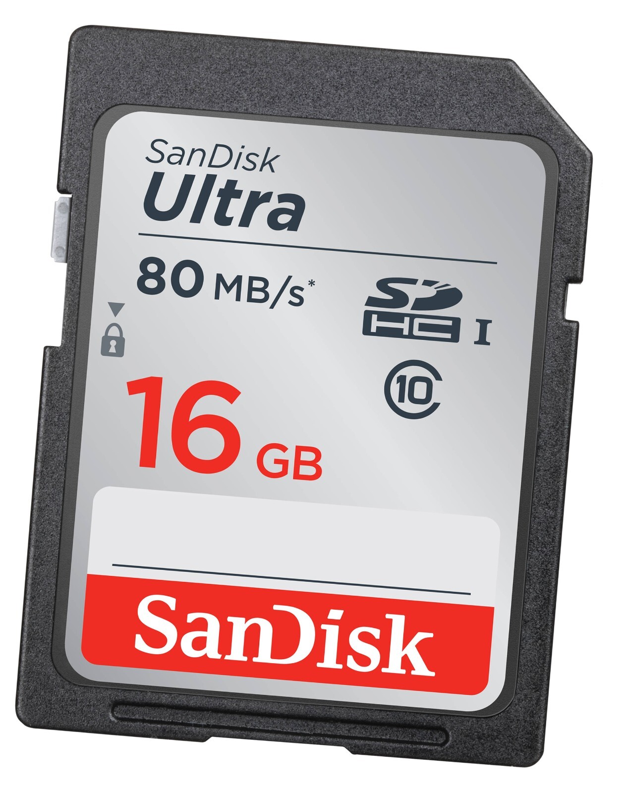 SanDisk Ultra 16GB 80MB/s SD SDHC SDSDUNB Camera Card 16 GB