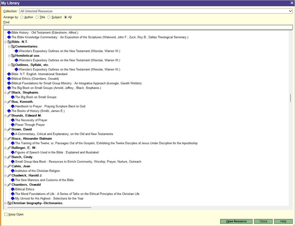 Logos Bible Scholar's Library software (DVD for Windows)