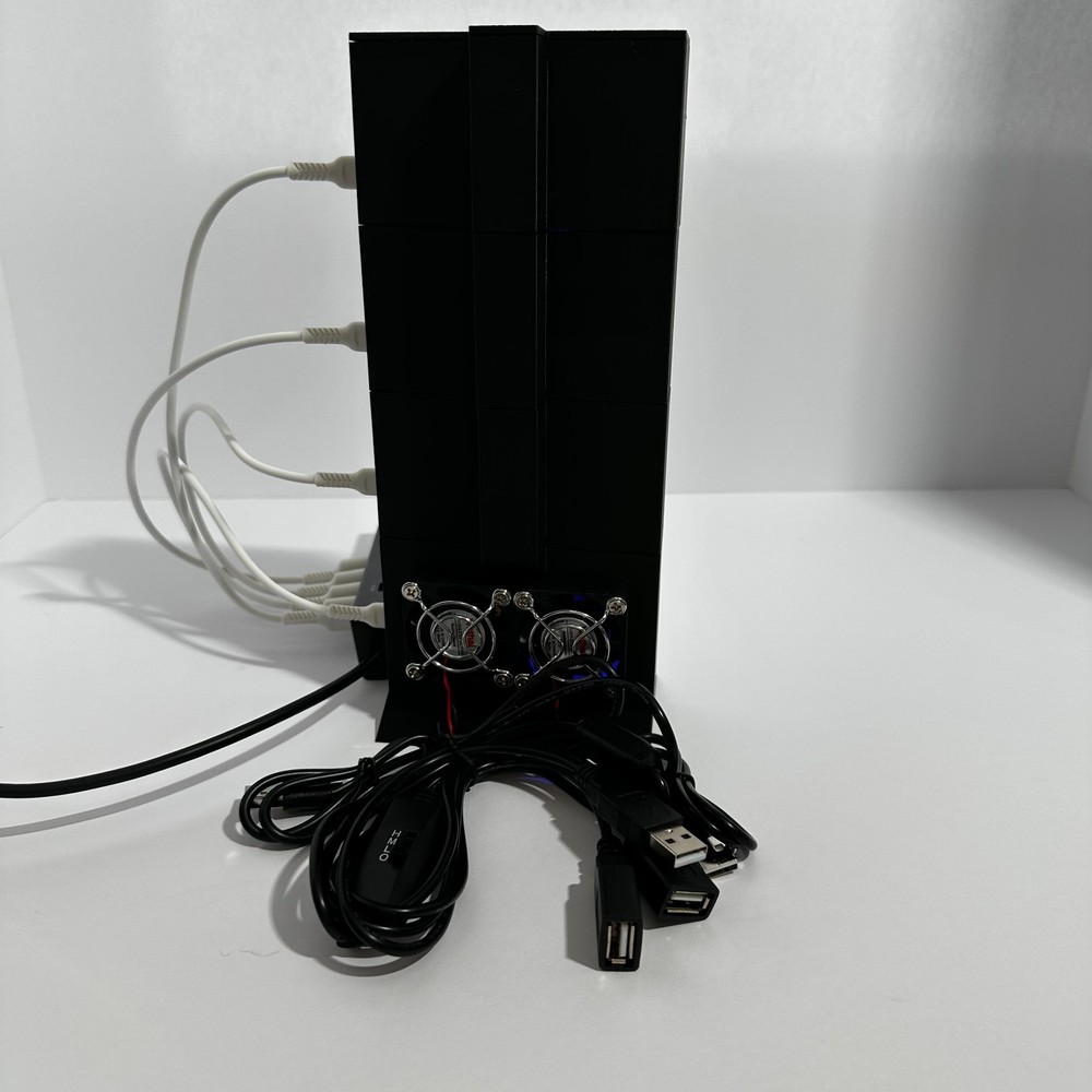 NerdMinerV2 Case A.S.T.R.A. Cooling Tower (4 Stack Tower)