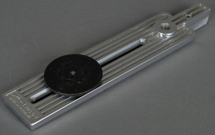 Original CHROMED Metz 406.3-1 Torch Flash Bracket -  Excellent