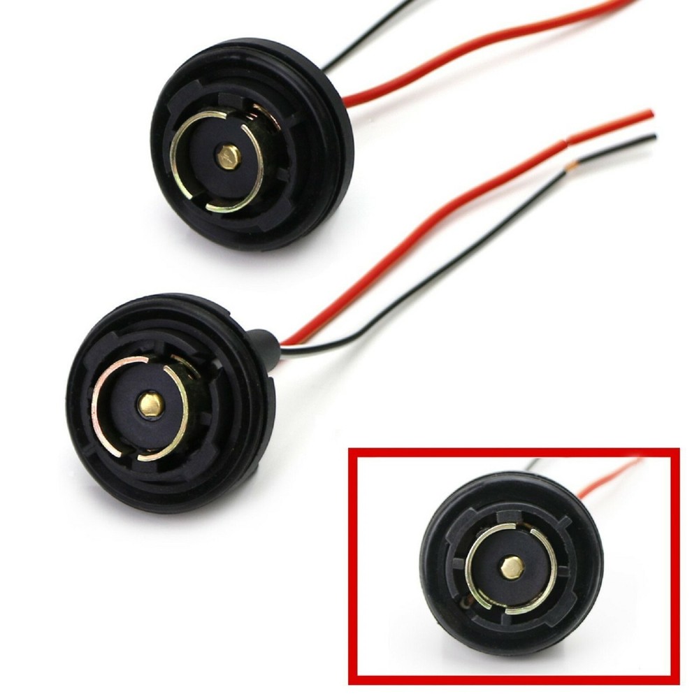 Universal Pigtail Wire Female Socket 1156 U Two Harness Back Up Reverse Replace