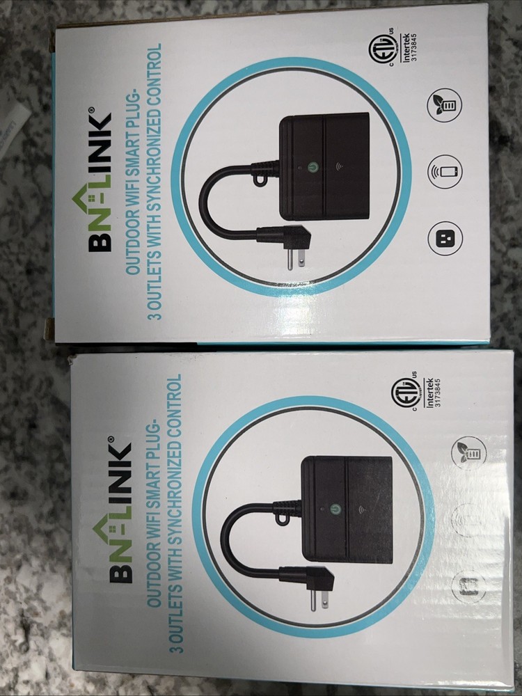 BN-Link Smart Plug-3 Outlets With Synchronized Control