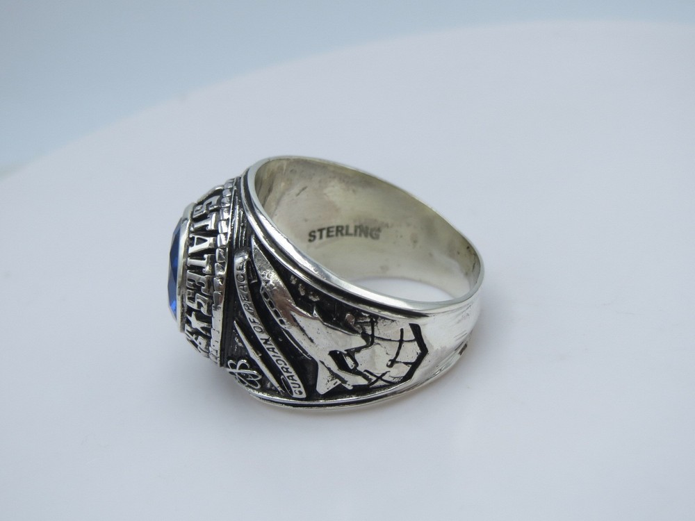 SILVER 925 , RING , USAF , US AIR FORCE RING , USAF , RING , US SIZE 10