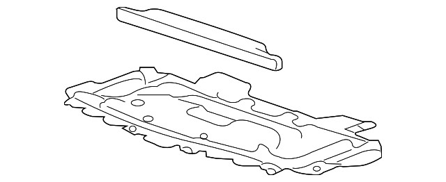 Genuine GM Front Air Deflector 20844261