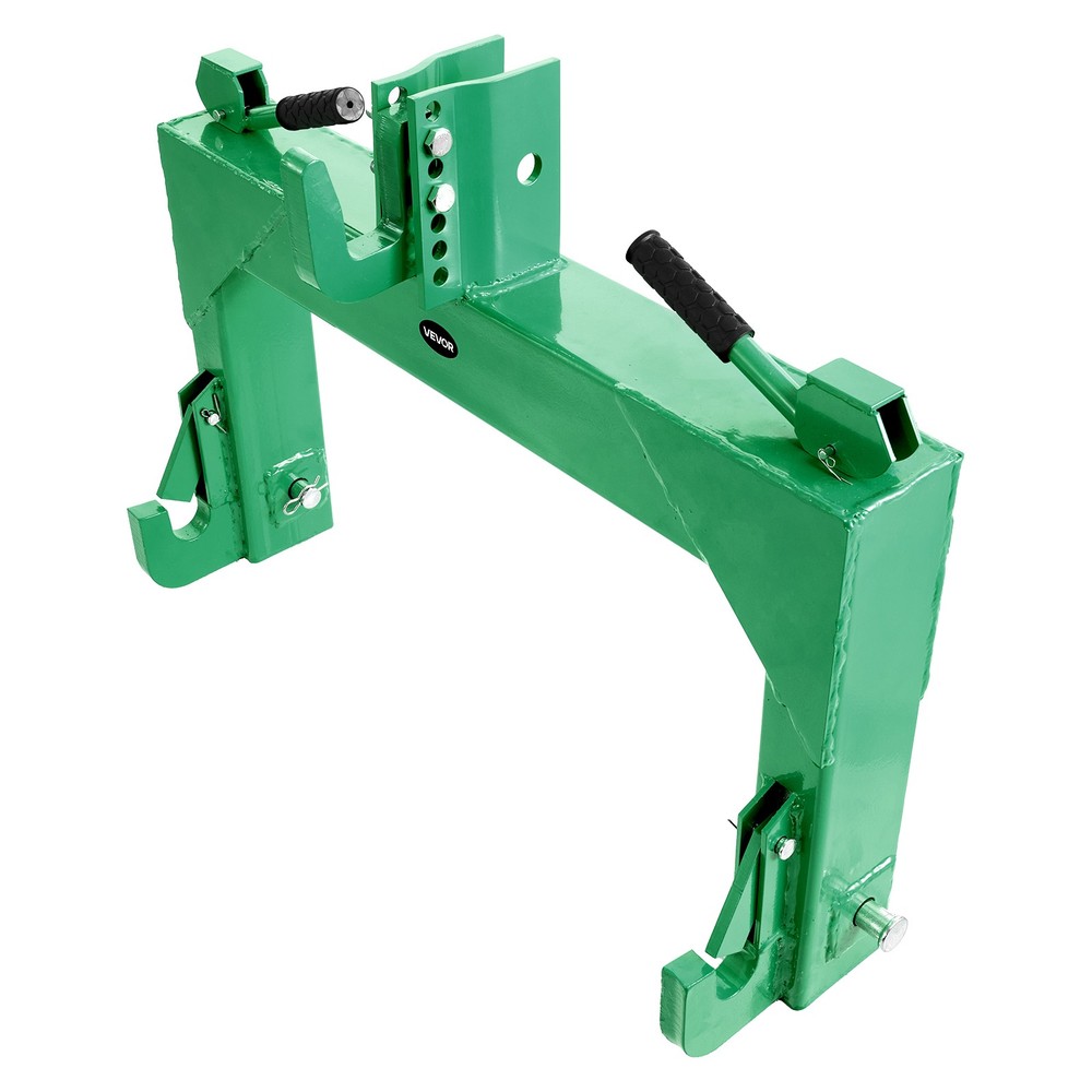 VEVOR 3-Point Quick Hitch Category 2 Tractor Hitch Adapter Load Adjustable Bolt