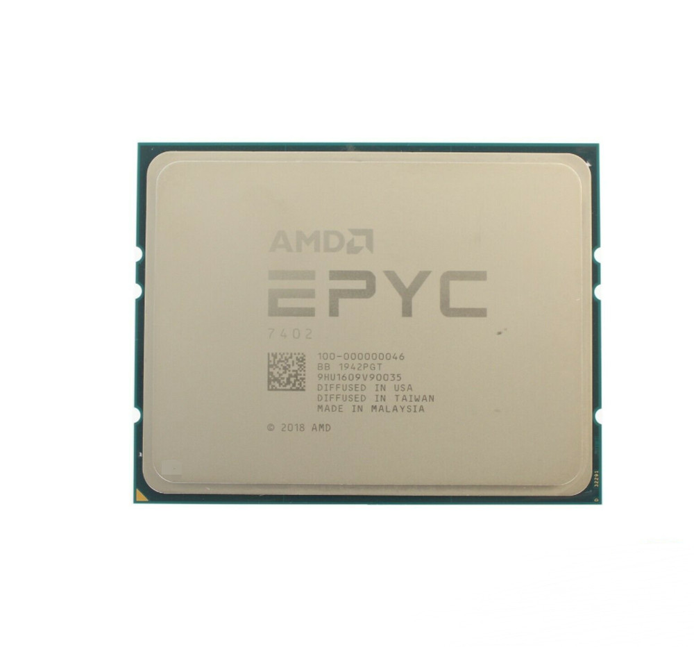 AMD EPYC 7402 CPU PROCESSOR 24 CORE 2.80GHZ 128MB CACHE 180W - Dell Lock