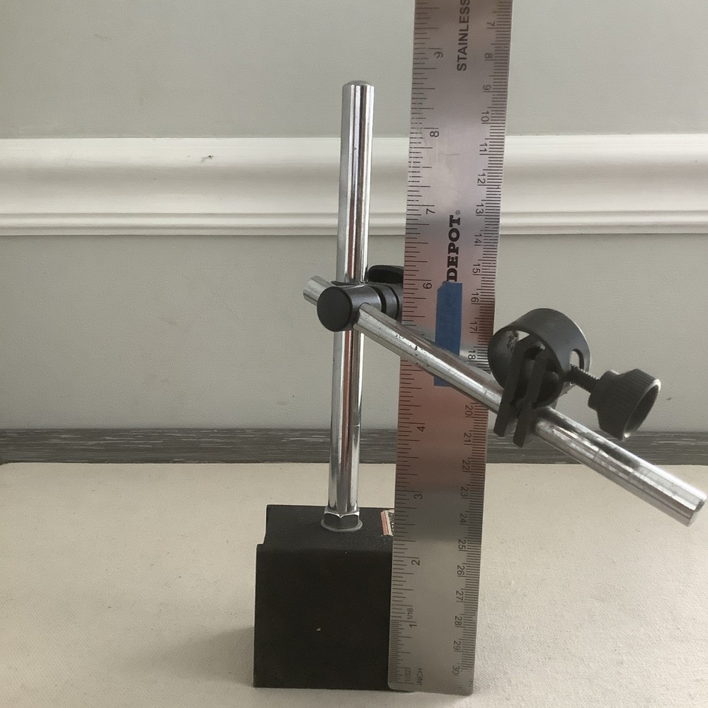 Dial Indicator Magnetic Base Holder with fine adjustment