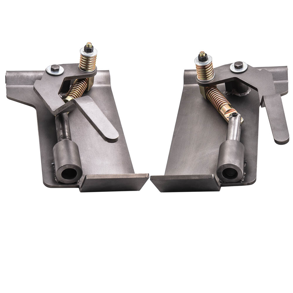 Weld-On Skid Steer Quick Attach Conversion Adapter Latch Plates Universal