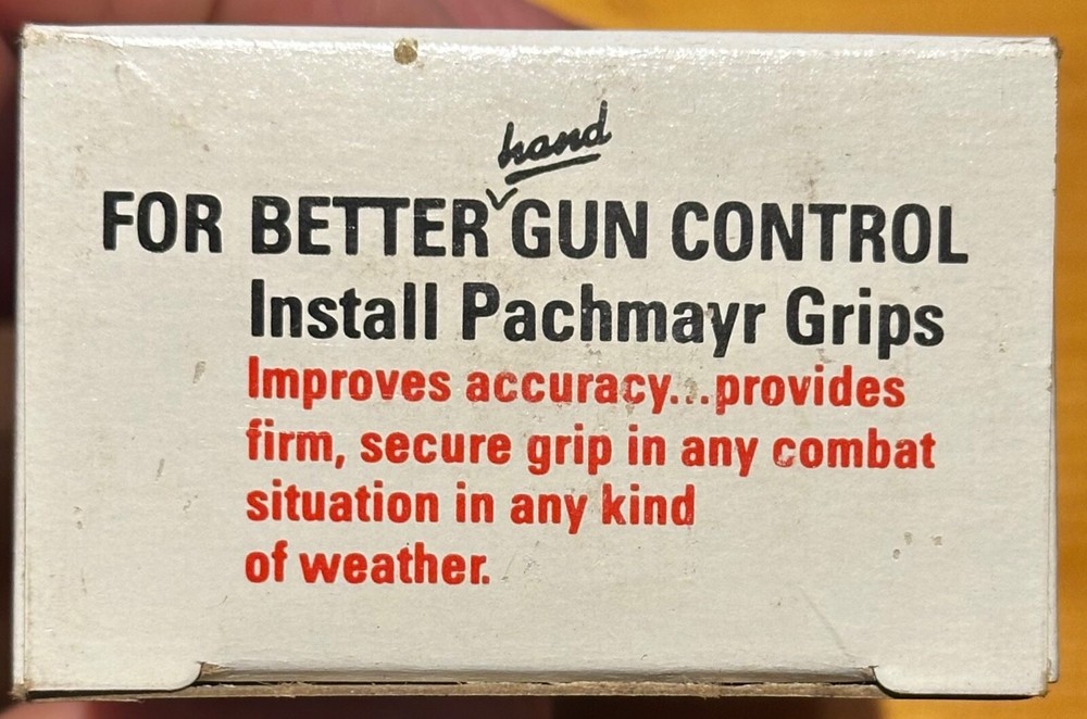 CD/C-SMALL Pachmayr Grips Presentation Compac