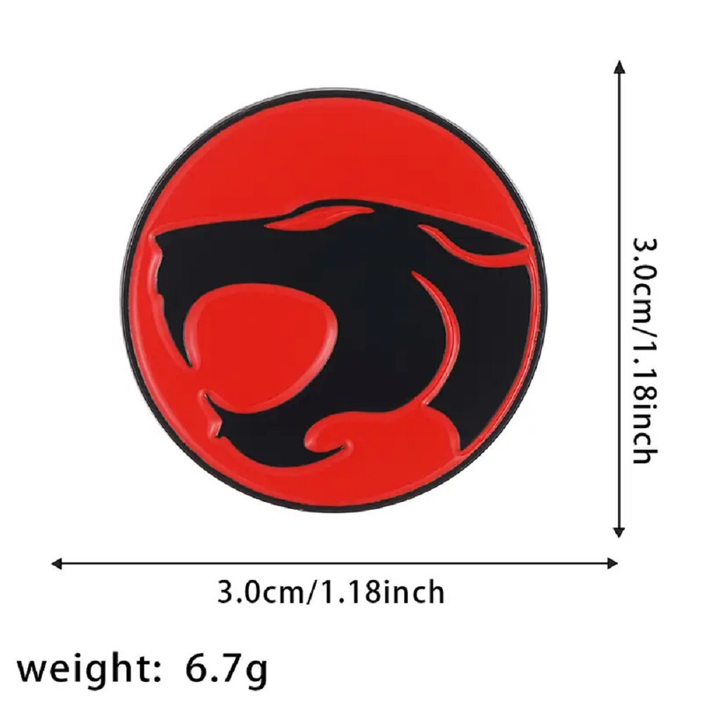 Big Red Thundercats Pin Enamel Lapel Pin