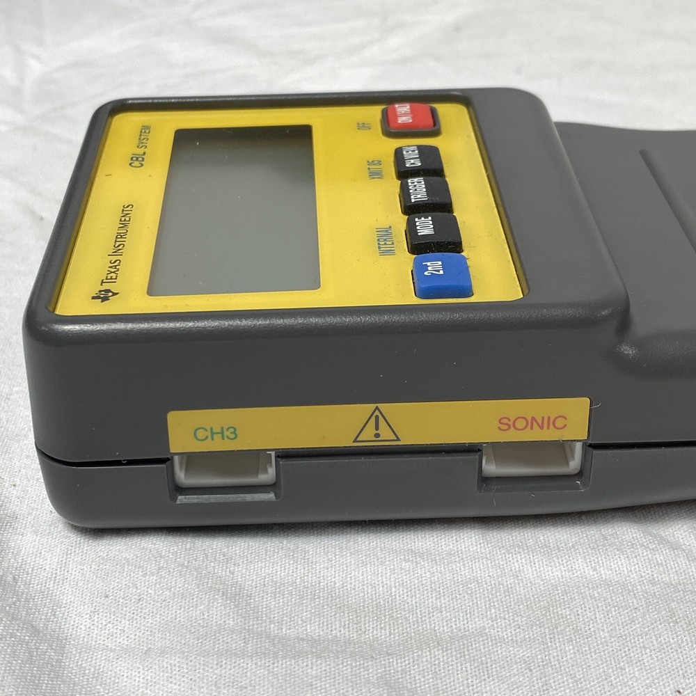 1 Unit- Texas Instruments CBL System Calculator Based Laboratory + Cases TESTED