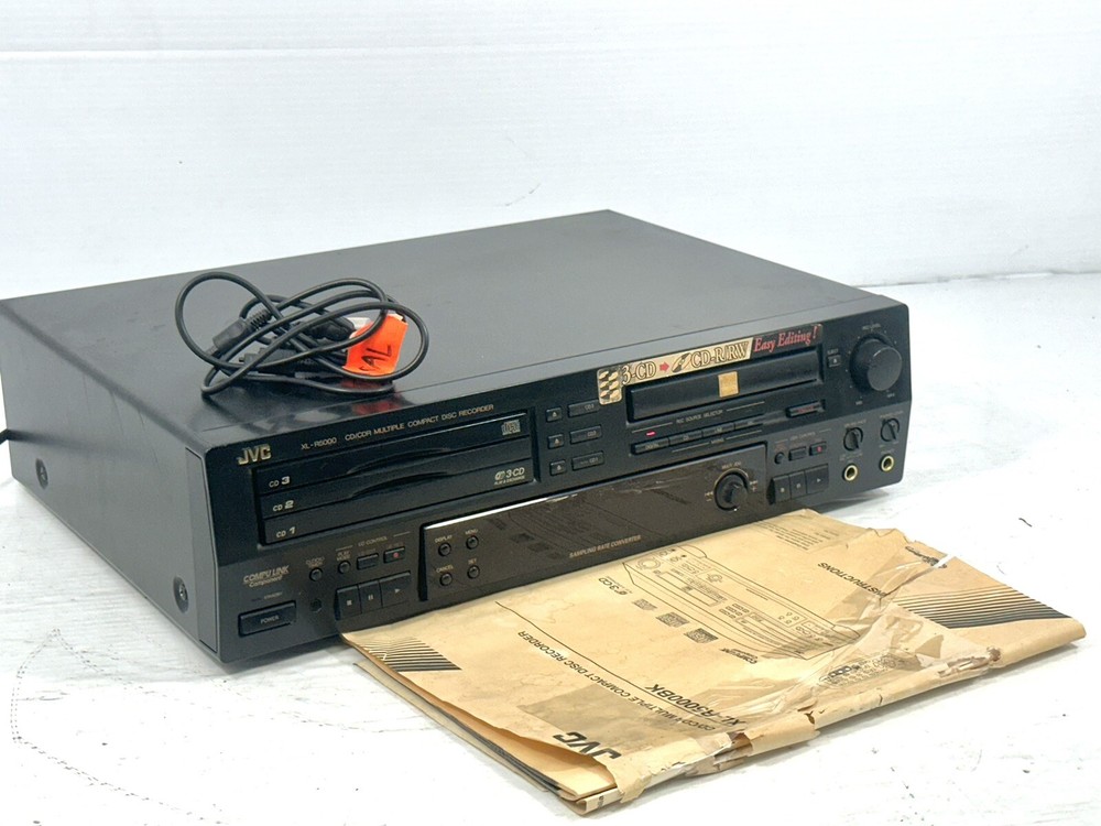 JVC XL-R5000 Digital Multi CD Compact Player & Recorder, Left Side Working Only
