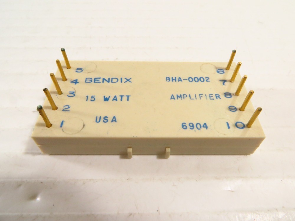 Bendix BHA-0002 Amplifier 15-Watt, NOS