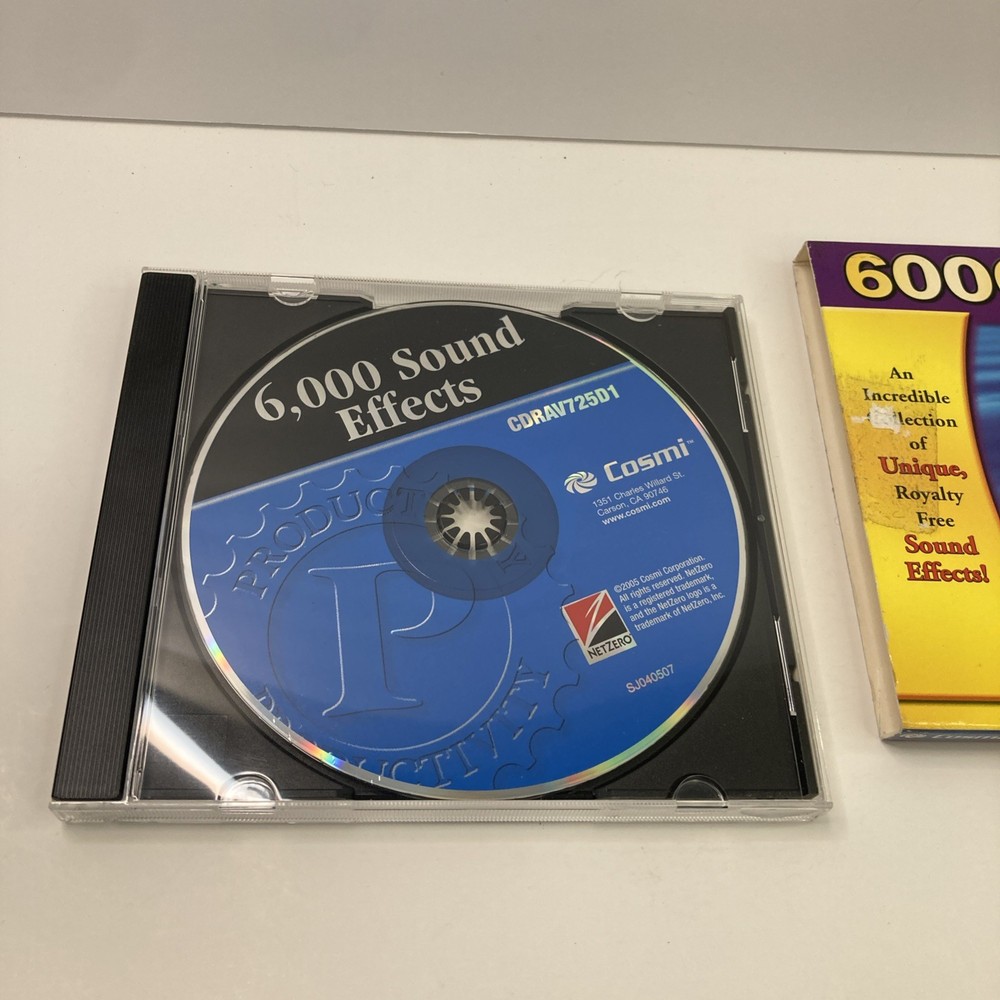 Cosmi 6000 Sound Effects CDRom