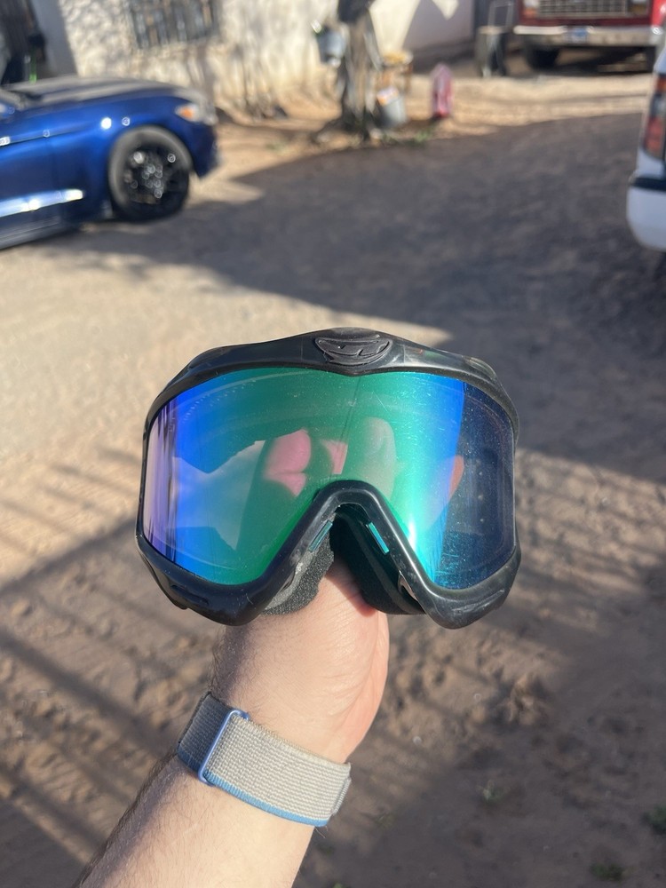 JT Proflex Paintball Mask Goggle Spectra Black OG Thick Frames
