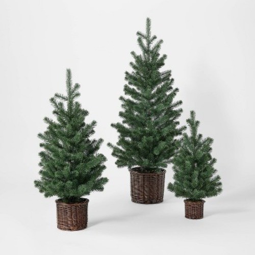 Spruce Christmas Artificial Tree Blue - Threshold™ designed with Studio McGee