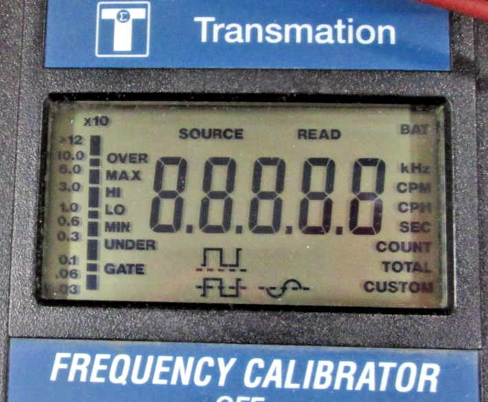 Transmation 1170 Frequency Calibrator