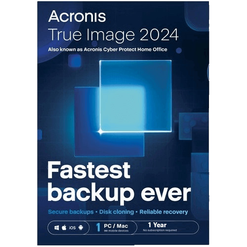 Acronis True Image Essentials 2024 - 1-Year / 1-Device