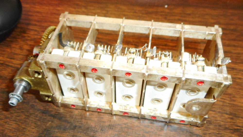 PRC-10 Capacitor, Variable, Air Dielectric SMB182348 NOS