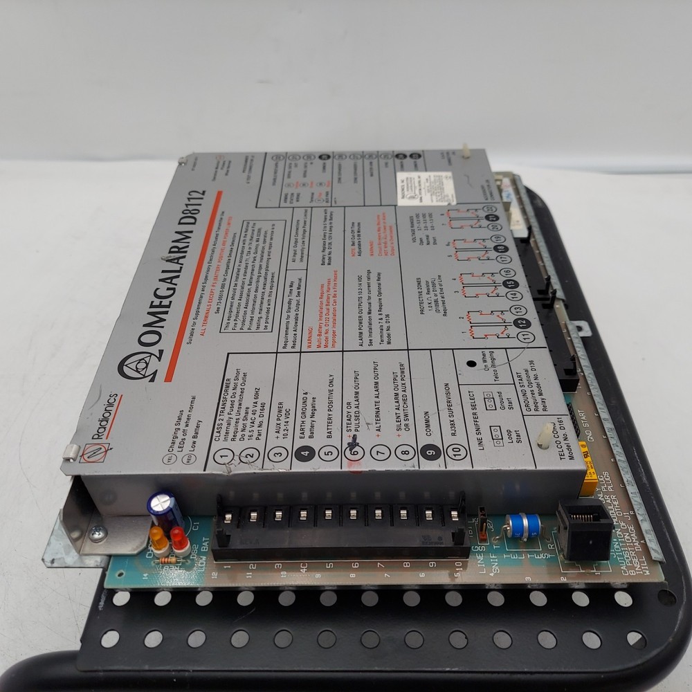 Radionics D8112 OMEGALARM Alarm Panel Communicator Control Board