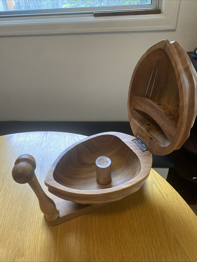 Giant Walnut Nutcracker - Perfect White Elephant Gift
