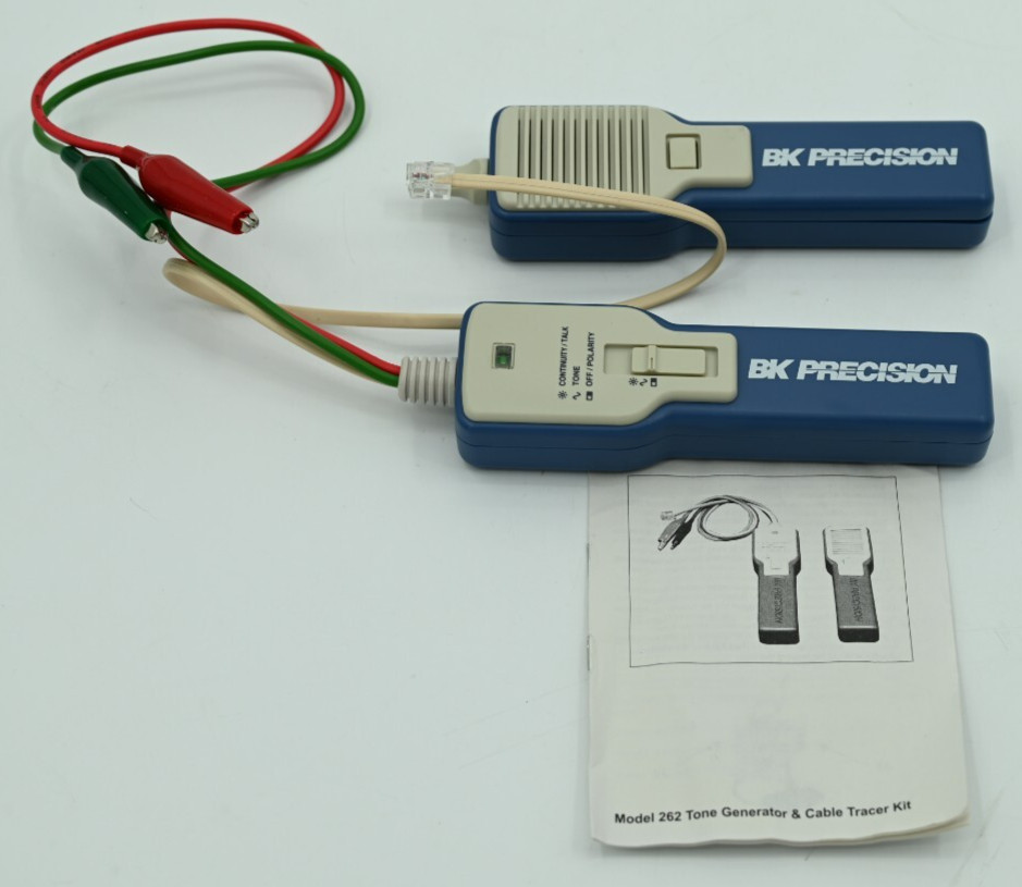 BK Precision 262 Tone Generator and Cable Tracer Kit